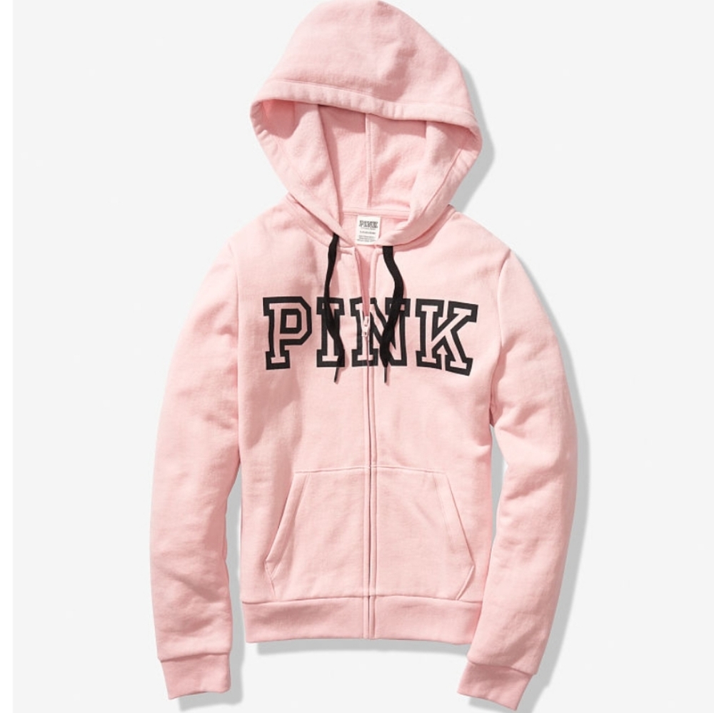 Pink hoodie